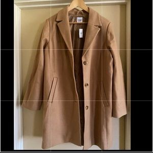 NWT Gap Top Long Coat Size Large